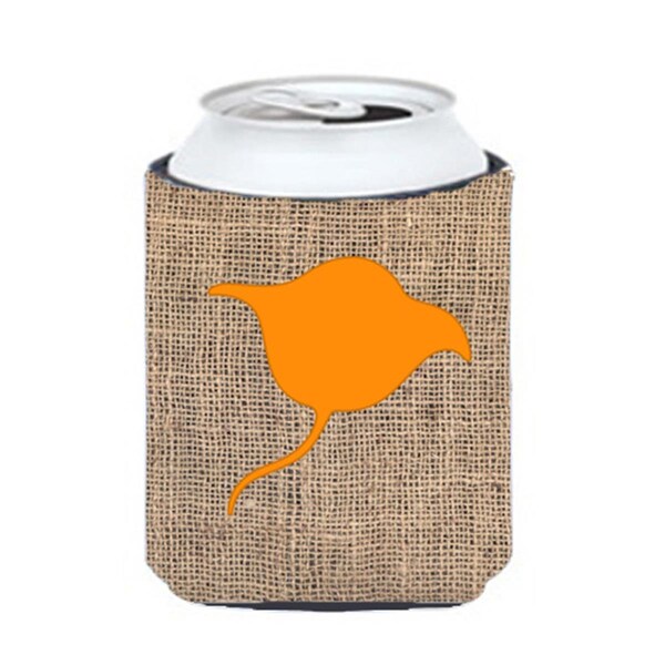 Carolines Treasures Stingray Burlap And Orange Can Or Bottle  Hugger - BB1094-BL-OR-CC