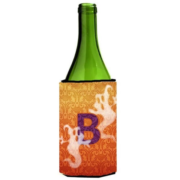Carolines Treasures Halloween Ghosts Initial Letter B Wine Bottle Hugger - CJ1040-BLITERK