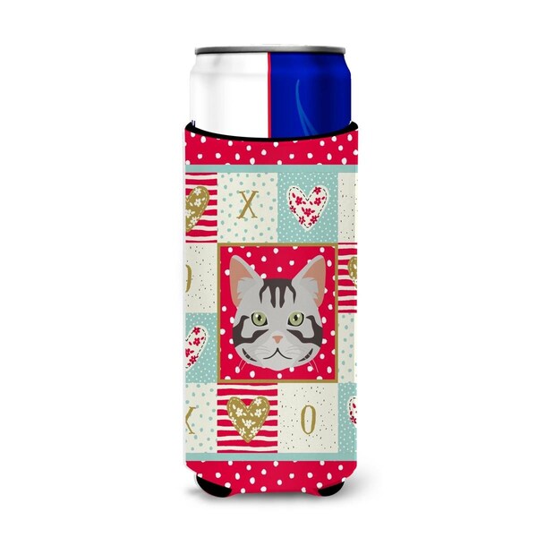 Carolines Treasures American Shorthair Cat Michelob Ultra Hugger for Slim Cans - CK5082MUK