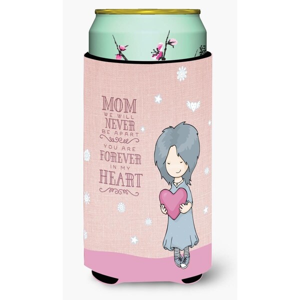 Carolines Treasures Mom Forever in My Heart Tall Boy Beverage Insulator Hugger - BB5415TBC