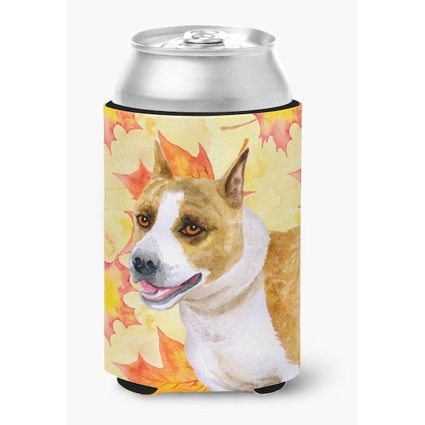 Carolines Treasures American Staffordshire Fall Can or Bottle Hugger - BB9905CC