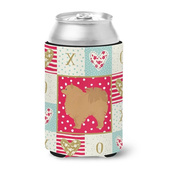 Carolines Treasures 12 oz Pomeranian No.1 Love Can or Bottle Hugger - CK5877CC