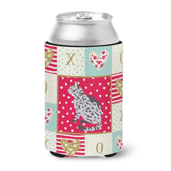 Carolines Treasures 12 oz Serengeti Cat Love Can or Bottle Hugger - CK5785CC