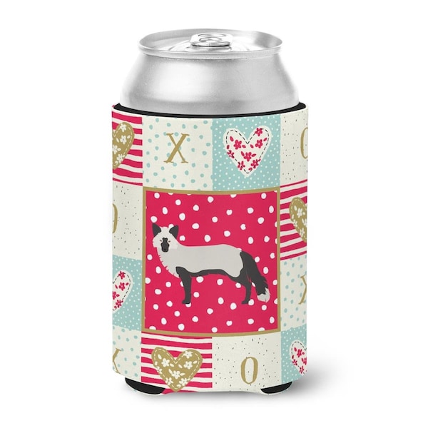 Carolines Treasures Silver Fox Love Can or Bottle Hugger - CK5298CC