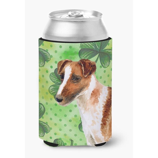 Carolines Treasures Smooth Fox Terrier St.Patricks Can or Bottle Hugger - BB9821CC