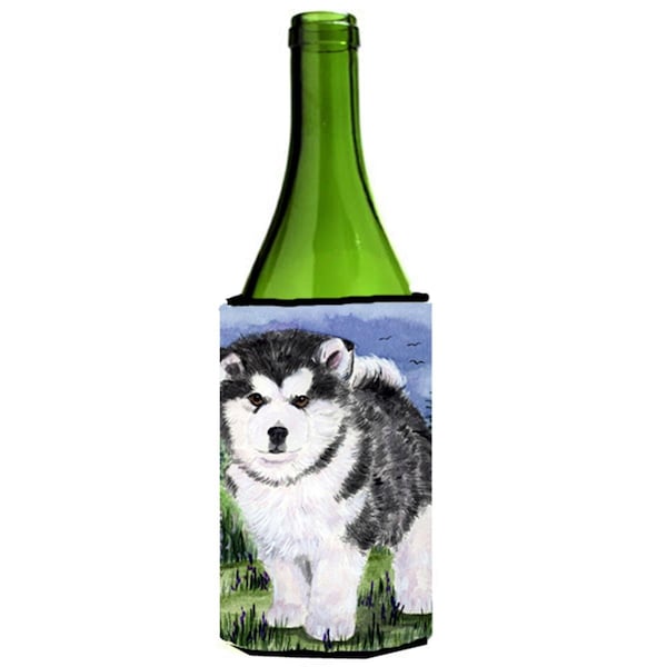 Carolines Treasures Alaskan Malamute Wine Bottle  Hugger - 24 oz. - SS8027LITERK