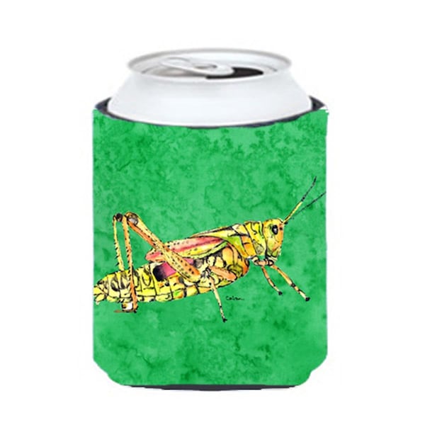 Carolines Treasures Grasshopper On Green Can Or bottle sleeve Hugger - 12 oz. - 8849CC