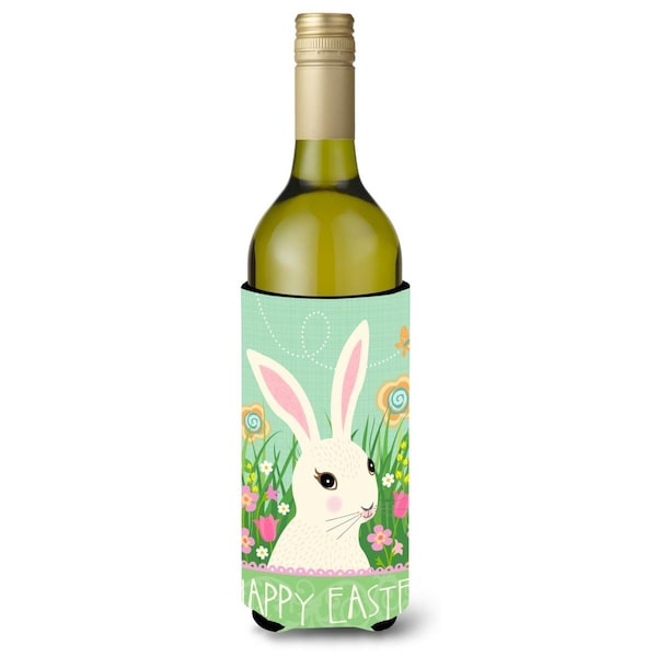 Carolines Treasures Easter Bunny Rabbit Wine Bottle Beverge Insulator Hugger - VHA3023LITERK