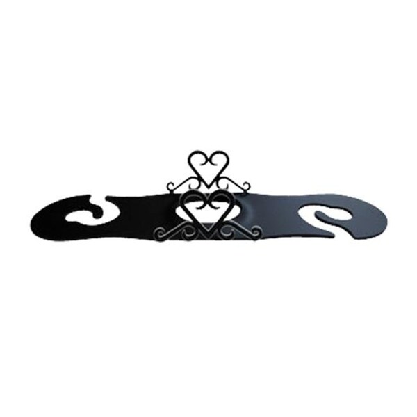 Village Wrought Iron Village Wrought Iron WRC-51 Heart Wine Caddy - WRC-51