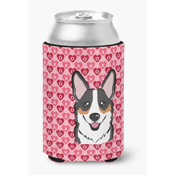 Carolines Treasures Tricolor Corgi Hearts Can or Bottle Hugger - BB5325CC