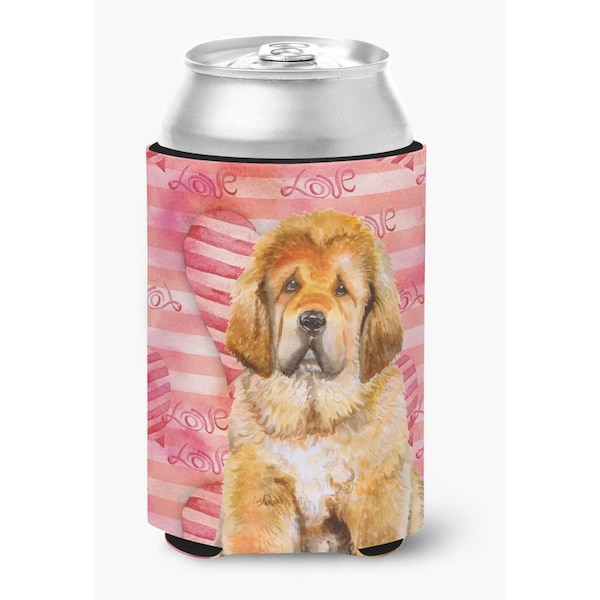 Carolines Treasures Tibetan Mastiff Love Can or Bottle Hugger - BB9808CC