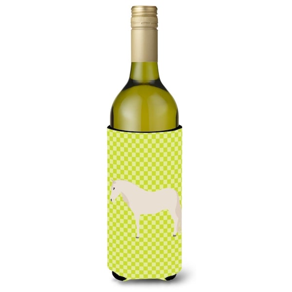 Carolines Treasures Paso Fino Horse Green Wine Bottle Beverge Insulator Hugger - BB7731LITERK