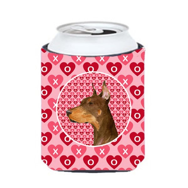 Carolines Treasures Doberman Can Or bottle sleeve Hugger - 12 oz. - SS4468CC