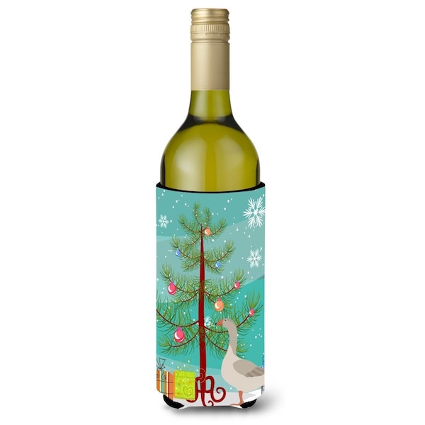 Carolines Treasures Steinbacher Goose Christmas Wine Bottle Beverge Insulator Hugger - BB9261LITERK