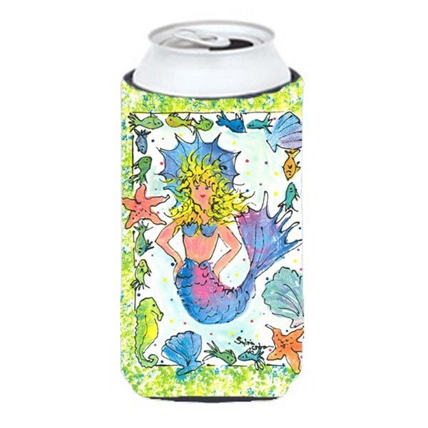 Carolines Treasures Mermaid Tall Boy bottle sleeve Hugger - 22 To 24 Oz. - 8080TBC