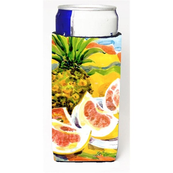 Carolines Treasures Pineapple Michelob Ultra s For Slim Cans - 12 oz. - 6026MUK