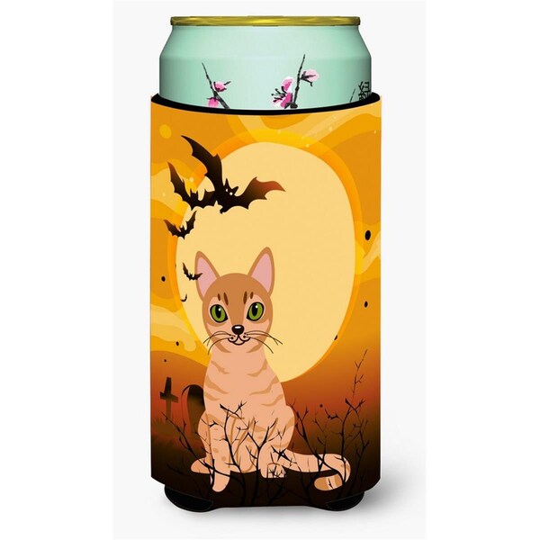 Carolines Treasures Halloween Australian Mist Cat Tall Boy Beverage Insulator Hugger - BB4440TBC