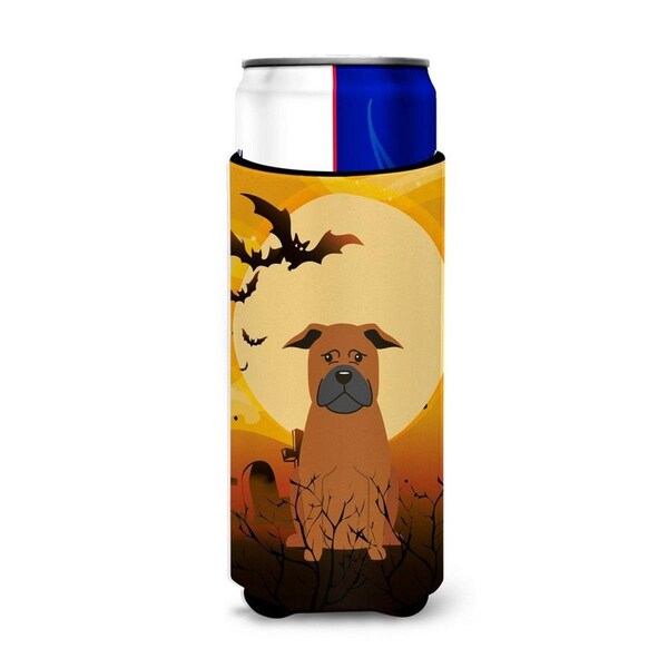 Carolines Treasures Halloween Chinese Chongqing Dog Michelob Ultra Hugger for Slim Cans - BB4377MUK