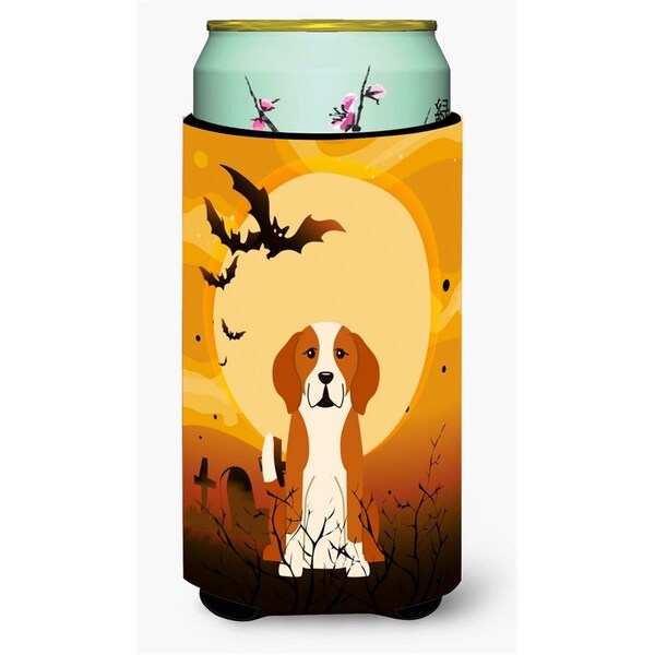 Carolines Treasures Halloween English Foxhound Tall Boy Beverage Insulator Hugger - BB4376TBC