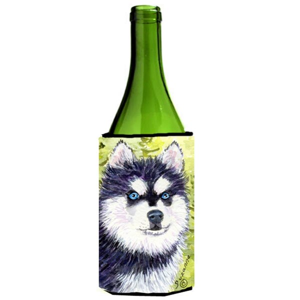 Carolines Treasures Klee Kai Wine bottle sleeve Hugger - 24 Oz. - SS8695LITERK