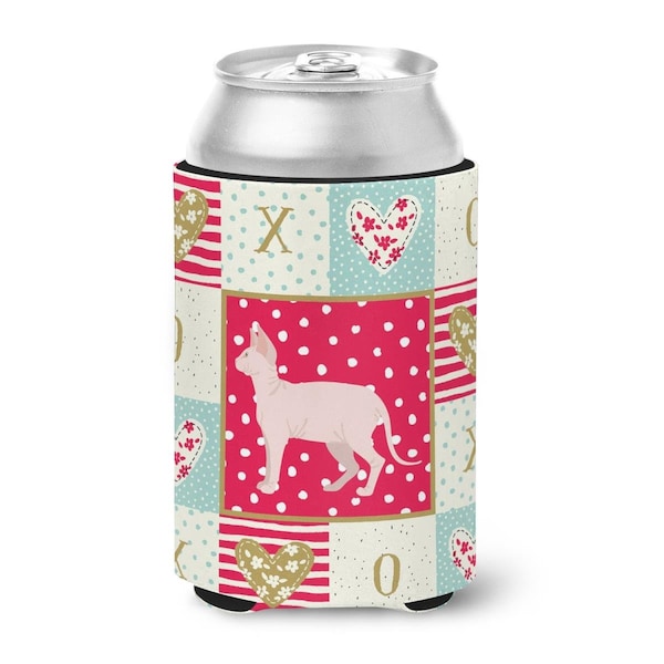 Carolines Treasures 12 oz Sphynx Cat Love Can or Bottle Hugger - CK5718CC
