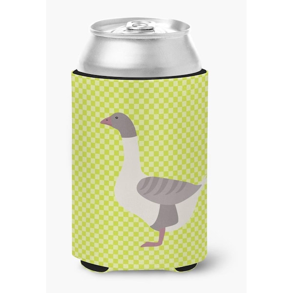 Carolines Treasures Buff Grey Back Goose Green Can or Bottle Hugger - BB7727CC