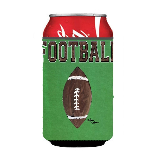 Carolines Treasures Football Can or bottle sleeve Hugger - 8487CC