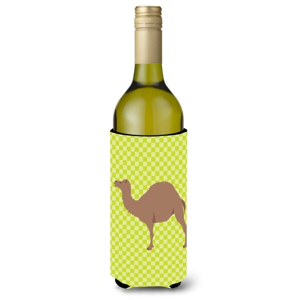 Carolines Treasures F1 Hybrid Camel Green Wine Bottle Beverge Insulator Hugger - BB7645LITERK