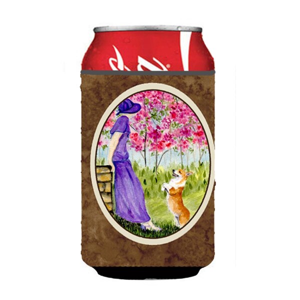 Carolines Treasures Corgi Can Or bottle sleeve Hugger - SS8616CC