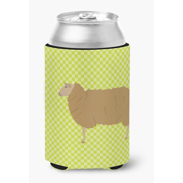 Carolines Treasures East Friesian Sheep Green Can or Bottle Hugger - BB7803CC