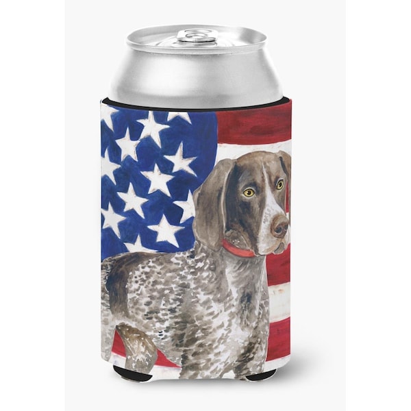 Carolines Treasures German Shorthaired Pointer Patriotic Can or Bottle Hugger - BB9641CC