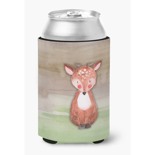 Carolines Treasures Baby Deer Watercolor Can or Bottle Hugger - BB7442CC