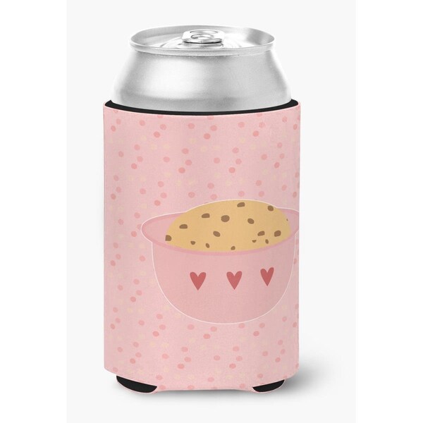 Carolines Treasures Cookie Dough Pink Can or Bottle Hugger - BB7266CC