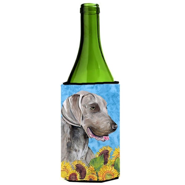 Carolines Treasures Weimaraner Wine bottle sleeve Hugger - SC9080LITERK