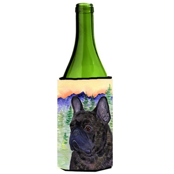 Carolines Treasures French Bulldog Wine bottle sleeve Hugger - 24 oz. - SS8257LITERK