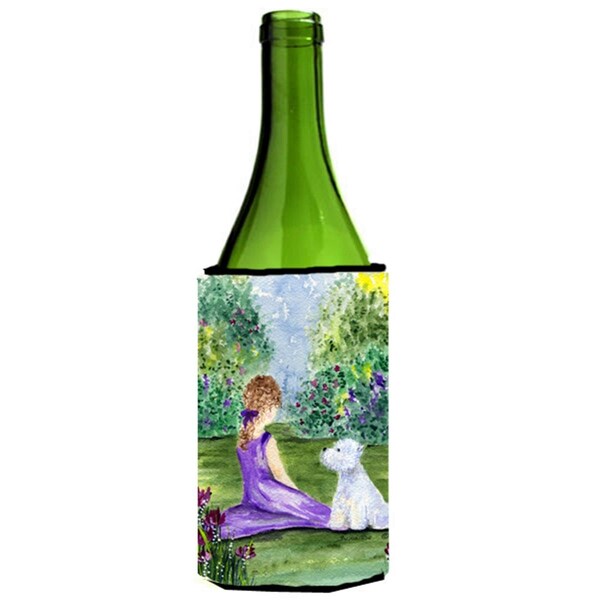 Carolines Treasures Westie Wine bottle sleeve Hugger 24 oz. - SS8246LITERK
