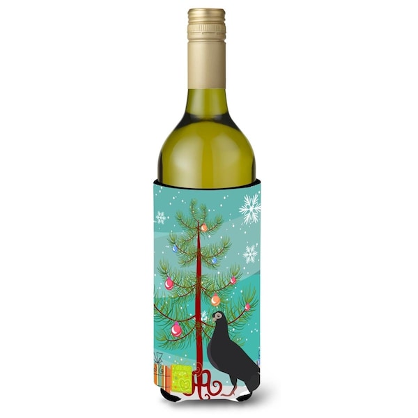 Carolines Treasures Budapest Highflyer Pigeon Christmas Wine Bottle Beverge Insulator Hugger - BB9314LITERK