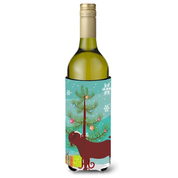 Carolines Treasures Kalahari Red Goat Christmas Wine Bottle Beverge Insulator Hugger - BB9258LITERK