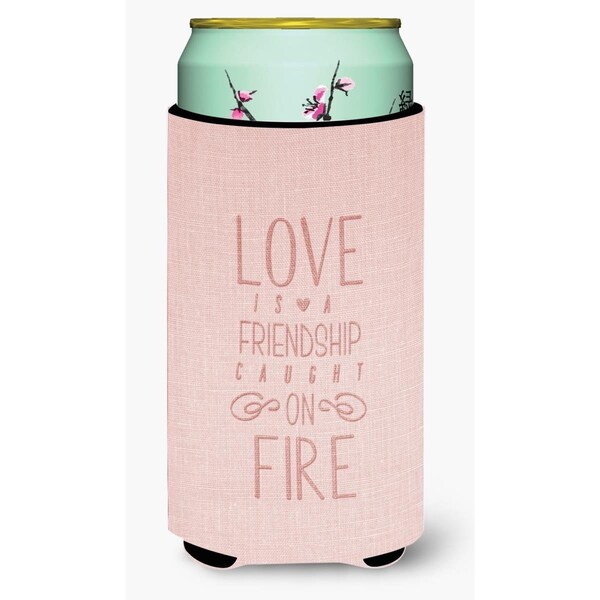 Carolines Treasures Love is a Friendship Tall Boy Beverage Insulator Hugger - BB5459TBC