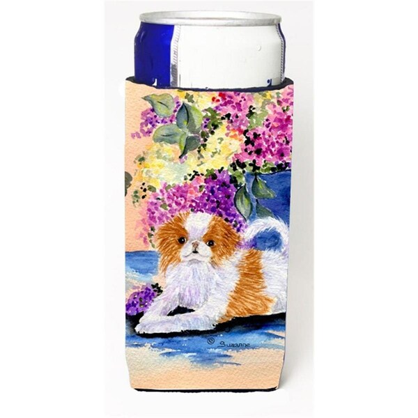 Carolines Treasures Japanese Chin Michelob Ultra bottle sleeves For Slim Cans - 12 oz. - SS8300MUK