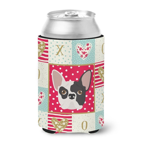 Carolines Treasures 12 oz French Bulldog Love Can or Bottle Hugger - CK5200CC