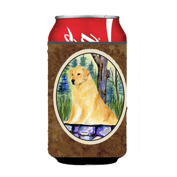 Carolines Treasures Golden Retriever Can Or Bottle  Hugger - 12 oz. - SS8111CC