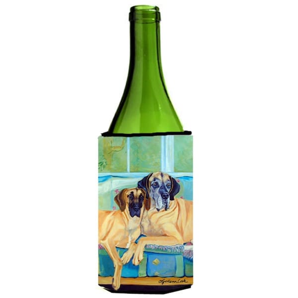 Carolines Treasures Great Dane Wine bottle sleeve Hugger - 24 Oz. - 7280LITERK