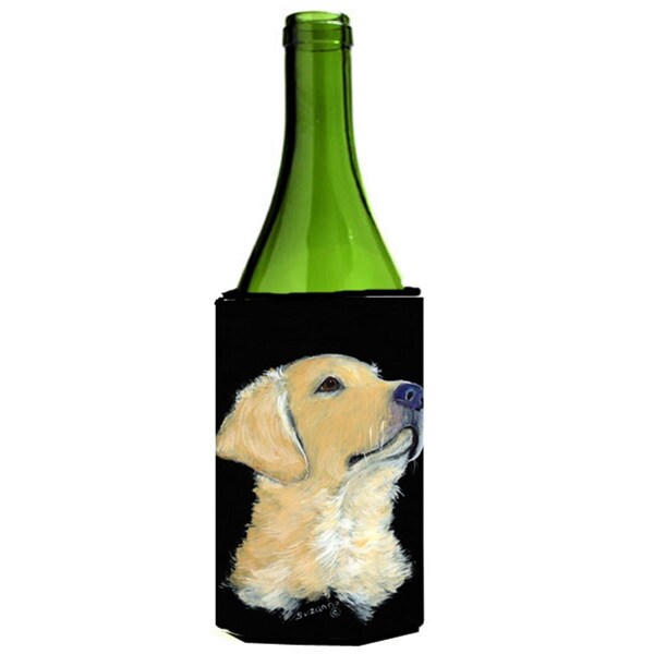 Carolines Treasures Golden Retriever Wine Bottle   Hugger - 24 oz. - SS8960LITERK