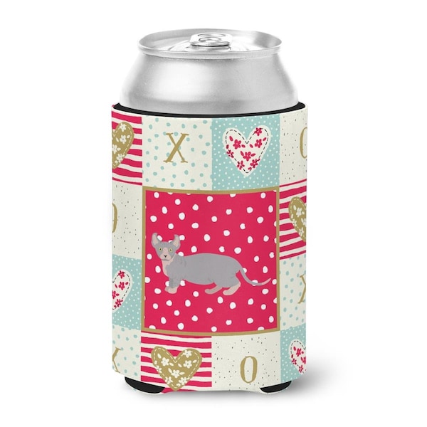 Carolines Treasures 12 oz Dwelf No.4 Cat Love Can or Bottle Hugger - CK5607CC