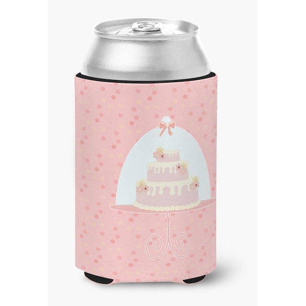 Carolines Treasures Decorative Cake 3 Tier Pink Can or Bottle Hugger - BB7276CC