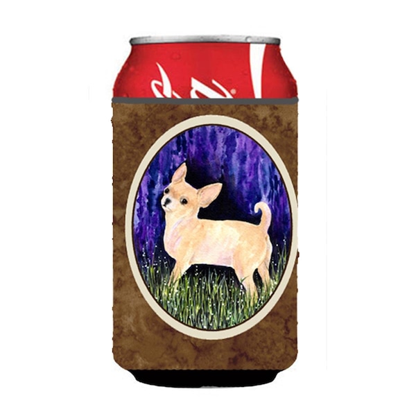 Carolines Treasures Starry Night Chihuahua Can Or bottle sleeve Hugger - 12 oz. - SS8514CC