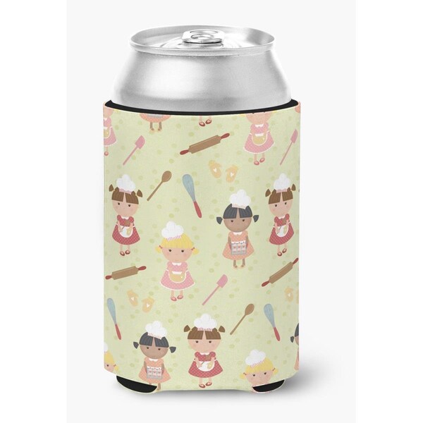 Carolines Treasures Bakers Delight on Green Can or Bottle Hugger - BB7314CC