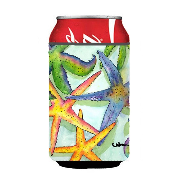 Carolines Treasures Starfish Can or bottle sleeve Hugger 12 oz. - 8542CC