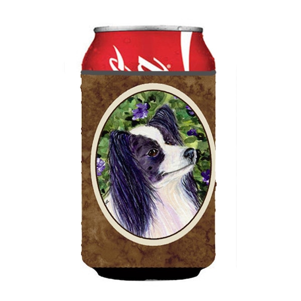 Carolines Treasures Papillon Can Or Bottle  Hugger - 12 oz. - SS8896CC